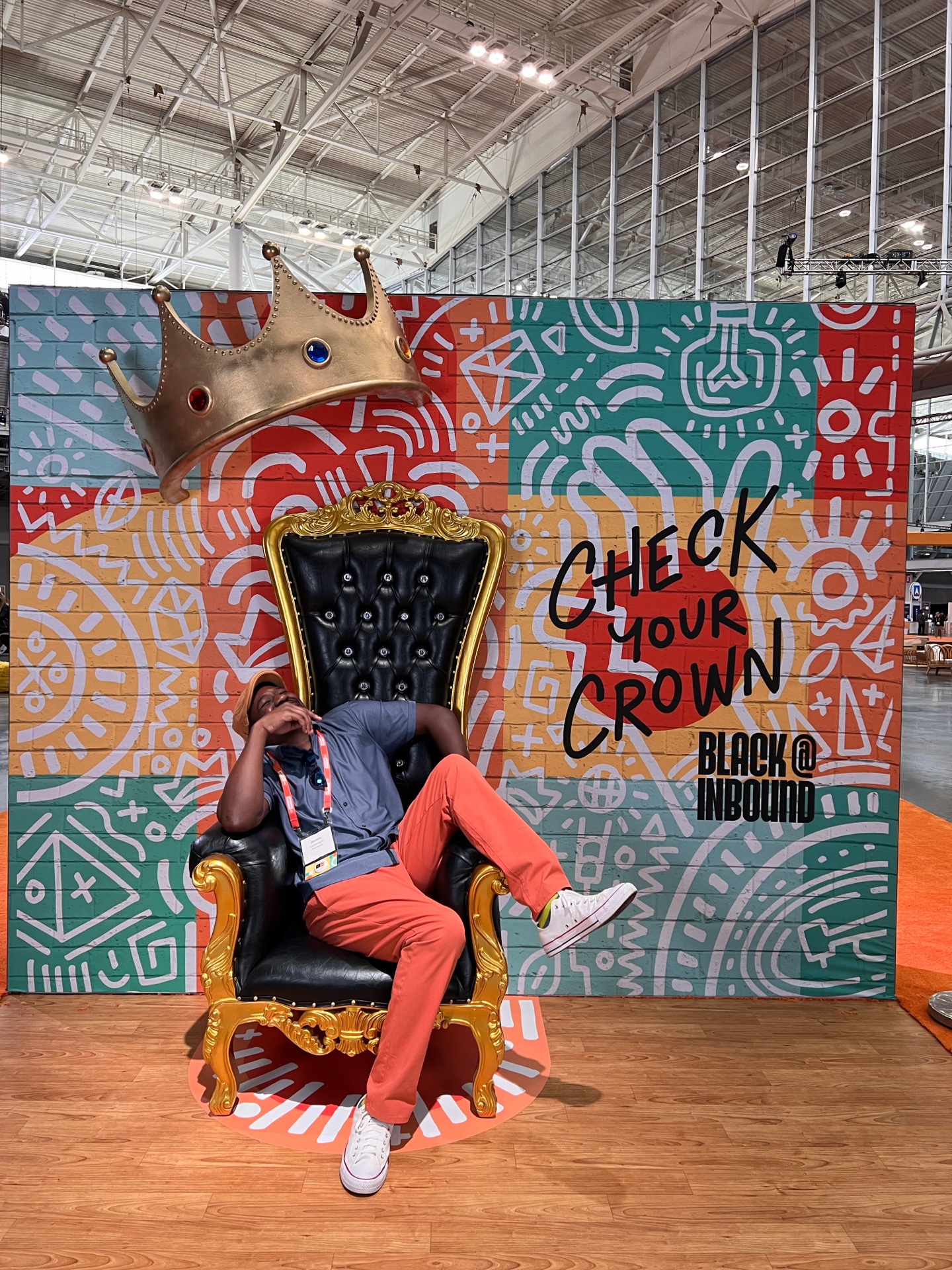 Jacovia Cartwright at Black @ INBOUND Conference - Marketing Leader